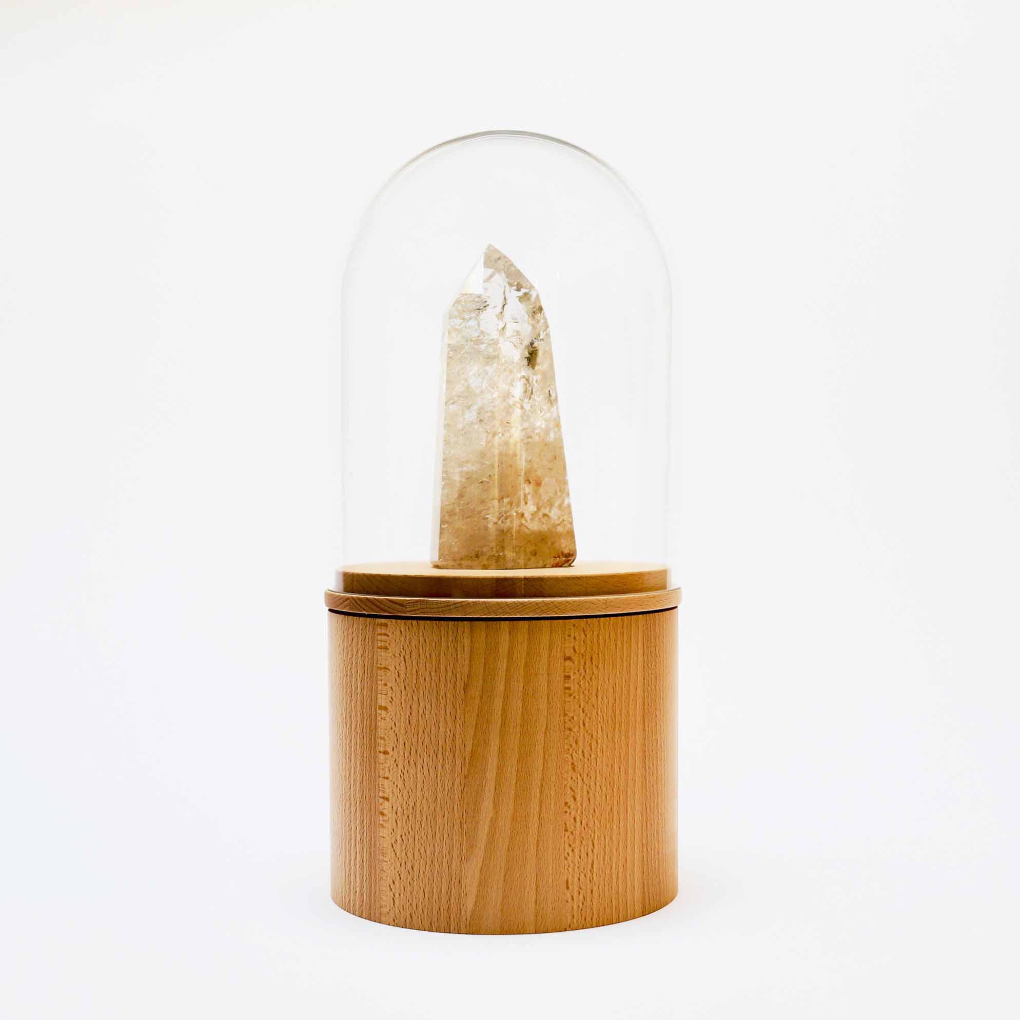 Bell Shrine urn met bergkristal groot